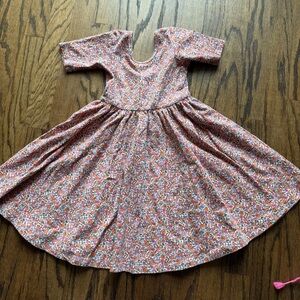 Floral Kids Casual Dress